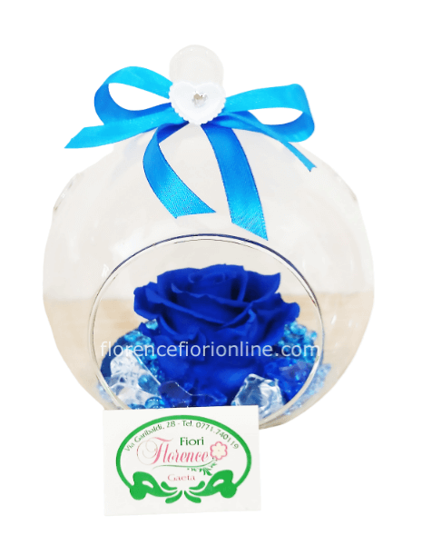 Rosa blu stabilizzata